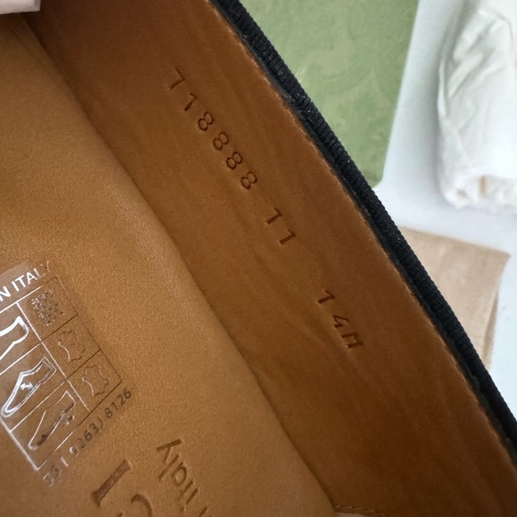 Men’s Gucci Horse Bit Burgundy Velvet Loafers size 11 fits 12 US - Picture 6 of 9